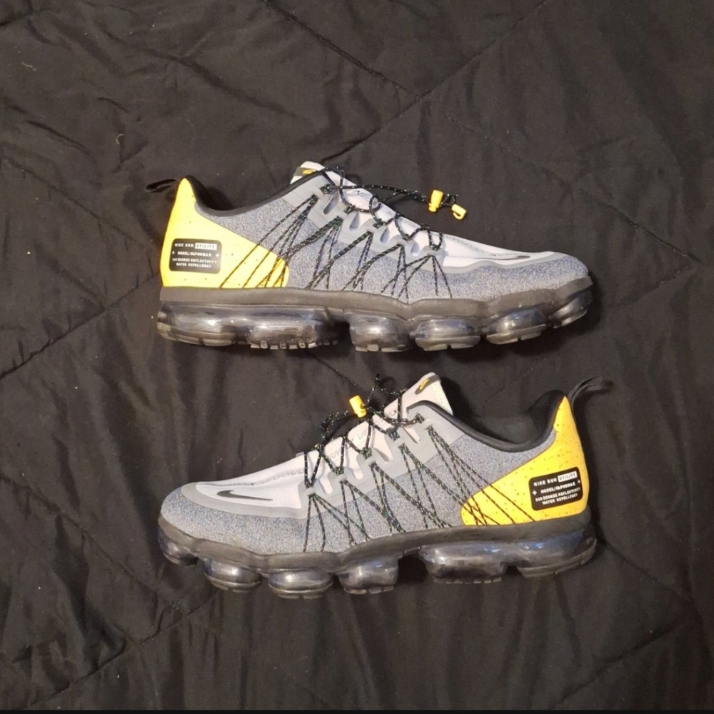 Men's NIKE 2018 AIR VAPORMAX RUN UTILITY WOLF GREY